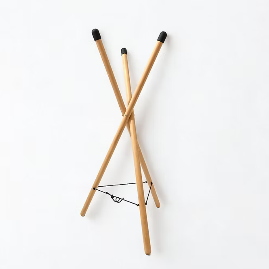 Handpan Ständer Holz stehend