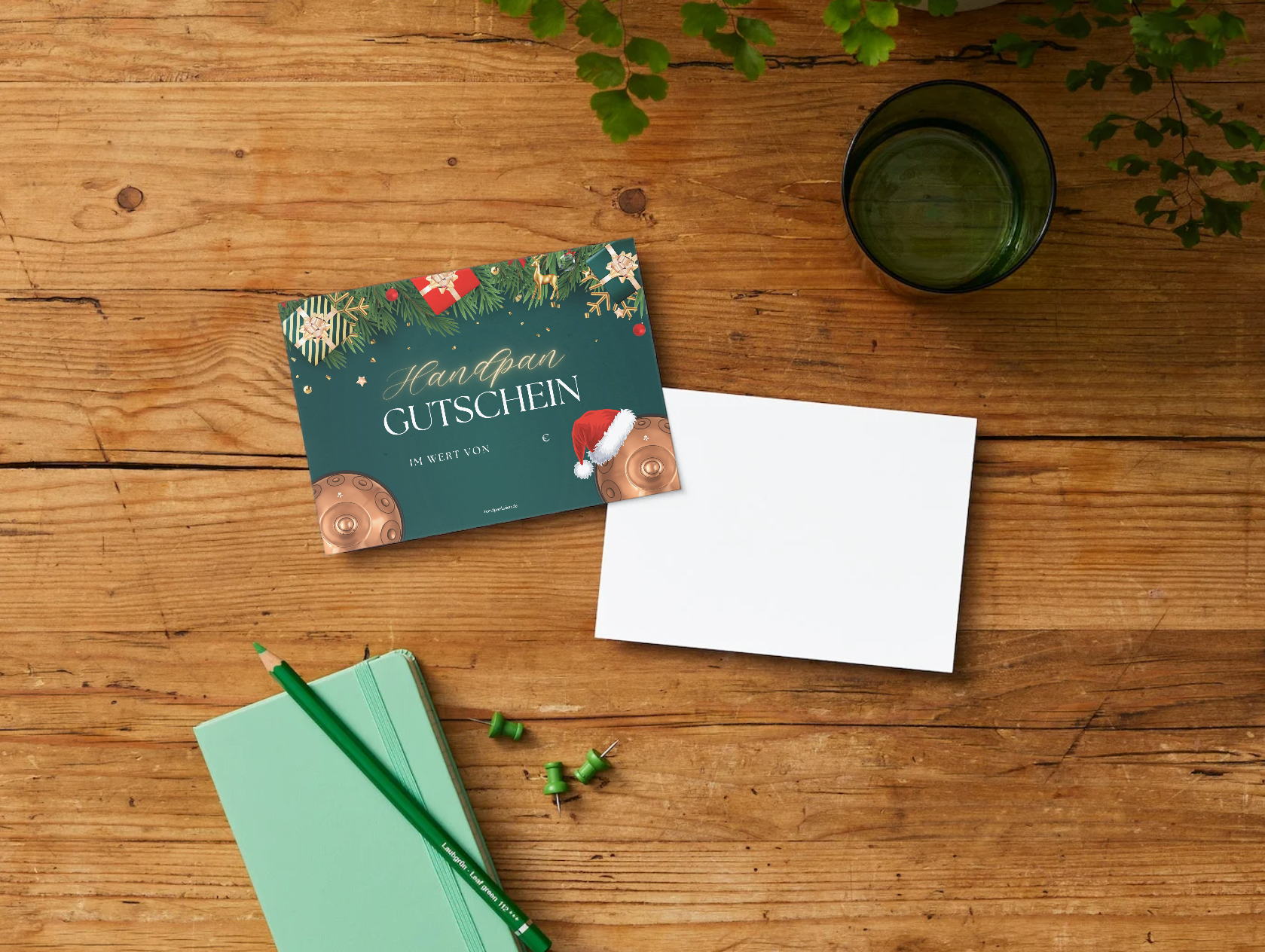 Handpan Weihachts-Gutschein