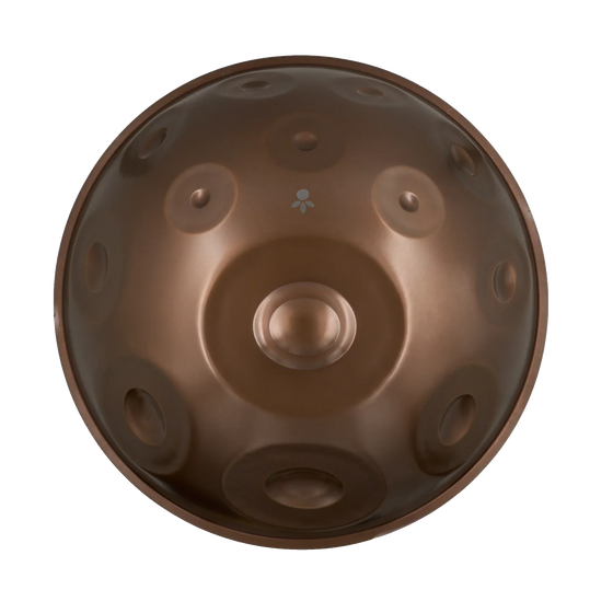 Handpan D Aegean 20 – hpl studio von oben: 13 Töne um den Grundton D3