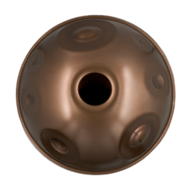 Handpan D Aegean 20 – hpl studio von unten: Klangöffnung und sieben Töne