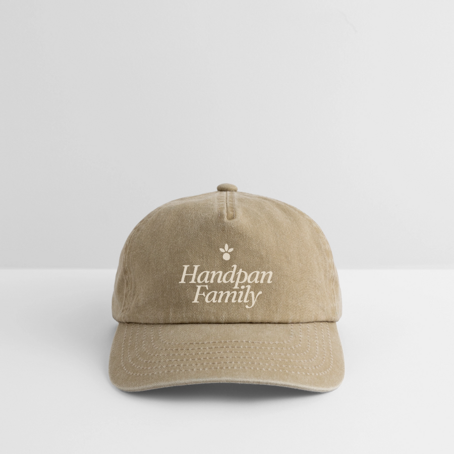 Handpan Family Cap - Vintage Beige