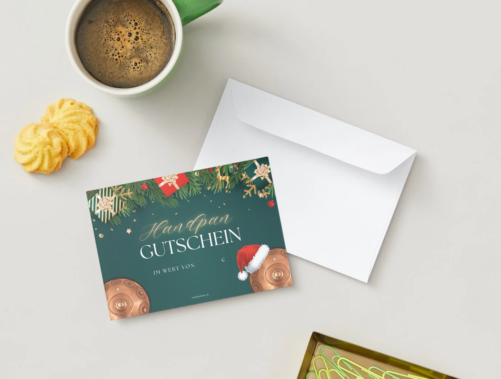 Handpan Weihachts-Gutschein