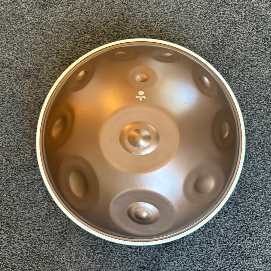 Handpan D Aegean 18 – hpl signature, Oberseite, Ausstellungsstück im Sommer-Sale