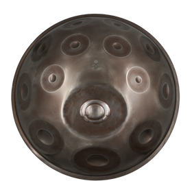 Handpan Master G Major 20, Draufsicht auf die Tonfelder – handpanladen