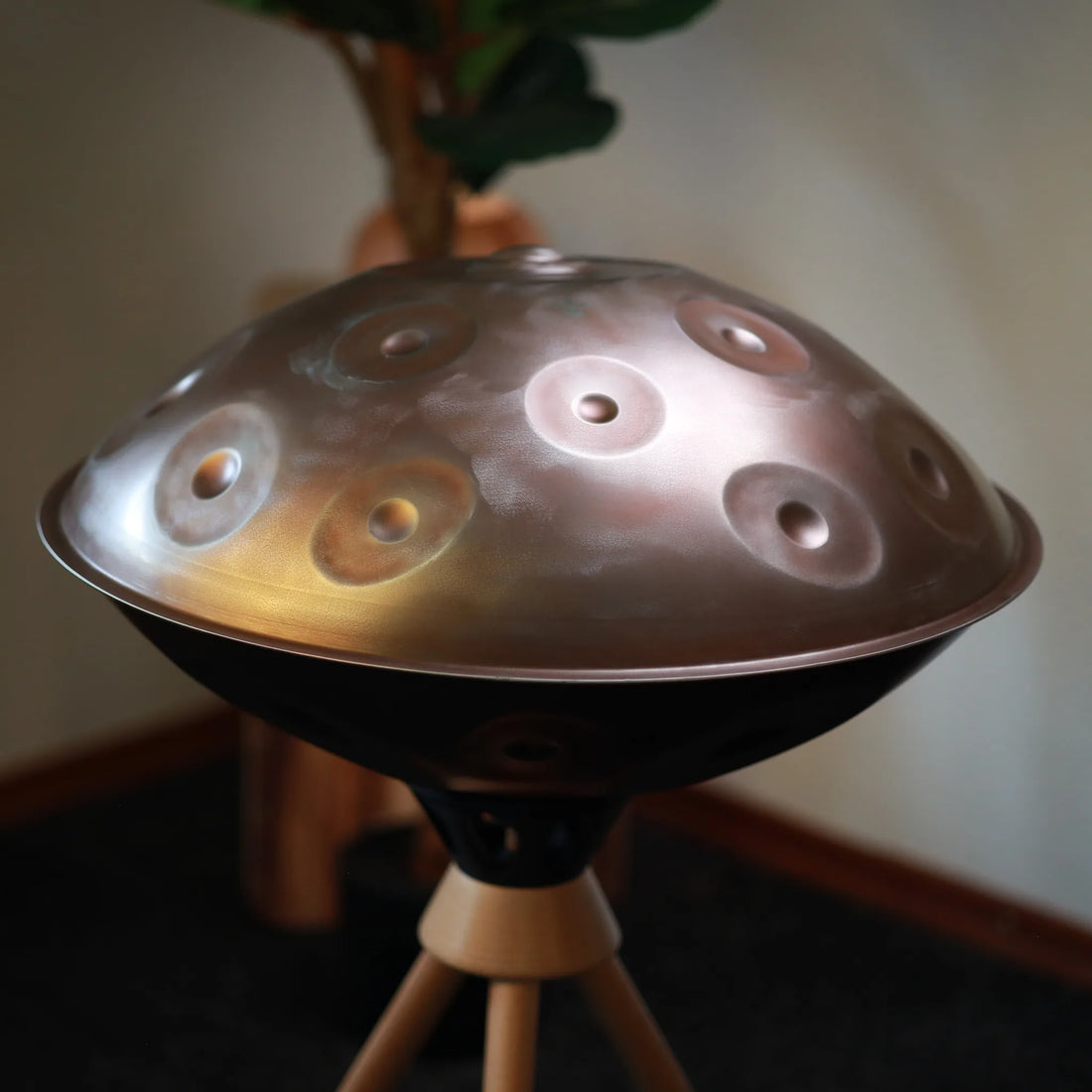 Handpan der Master-Serie von oben