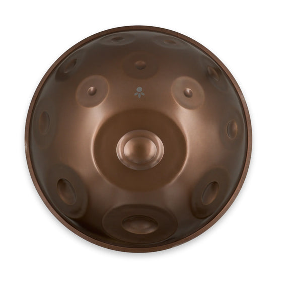 Handpan D Aegean 20 – hpl studio von oben: 13 Töne um den Grundton D3