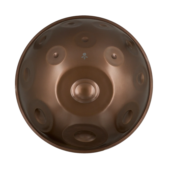 Handpan D Aegean 20 – hpl studio von oben: 13 Töne um den Grundton D3